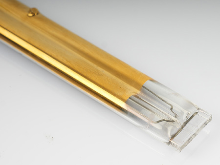 镀金双孔加热管