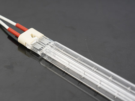 石英双孔加热管